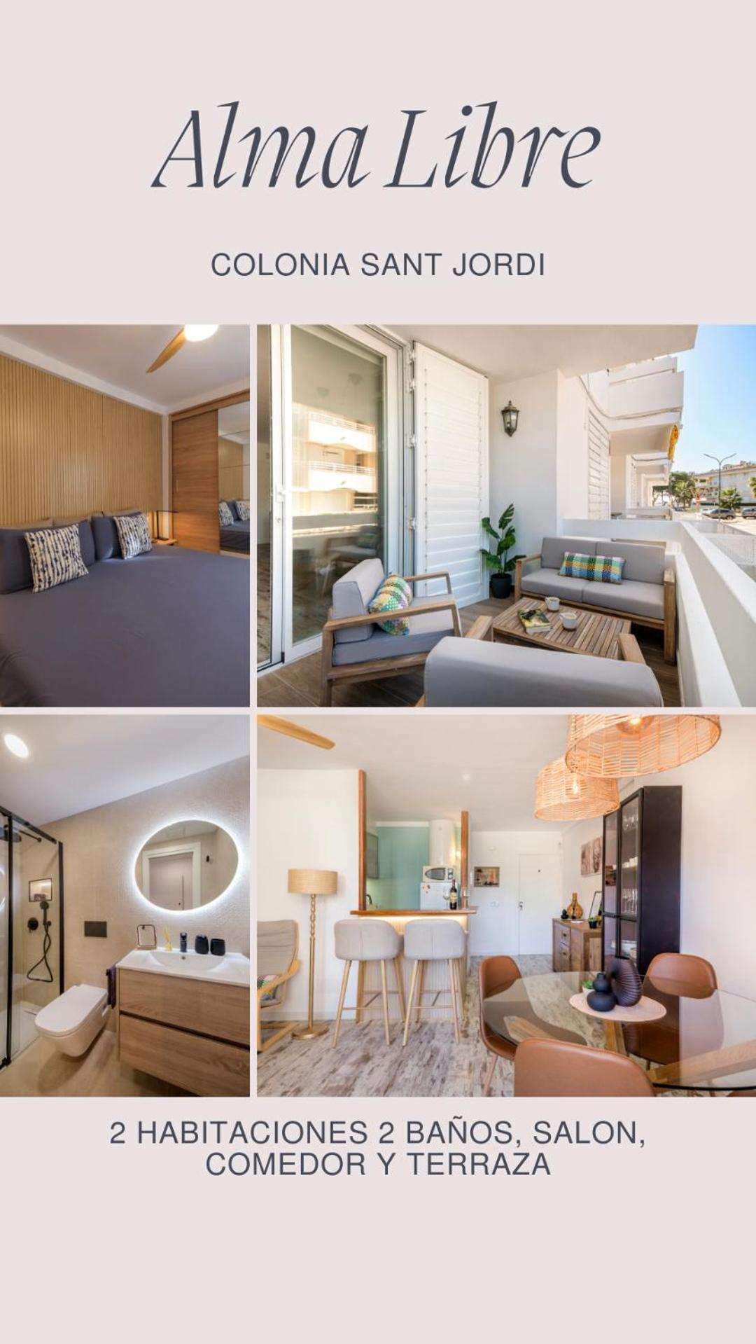 Alma Libre Beach Apartment كولونيا سانت خورذي المظهر الخارجي الصورة